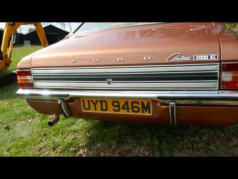 1974 Ford Cortina 2000 E Petrol Car