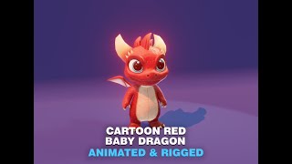 Cartoon Baby Dragon video thumbnail