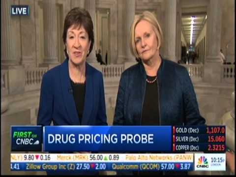 Senators Collins and McCaskill Interview on CNBC | November 4, 2015