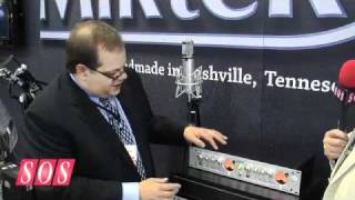 Video thumbnail for Miktek MPA-201 - AES 2010 by Sound On Sound magazine