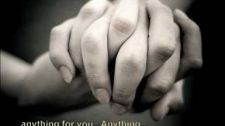Anything For You - Brendan James - Lyrics