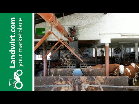 Selbst gebaut! Geniale Einstreutechnik von Landwirt aus Oberösterreich