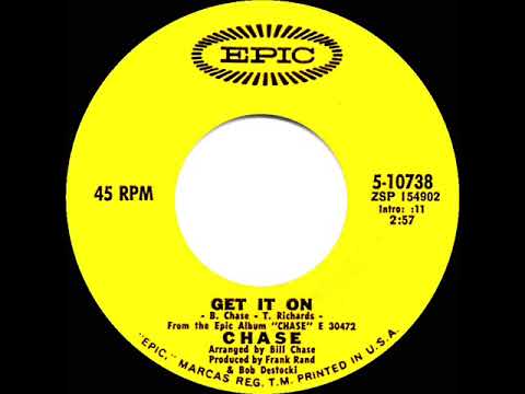 1971 HITS ARCHIVE: Get It On - Chase (mono 45)