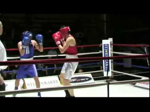 Boxning SM 2012 Semifinal - Viktklass 69 kg