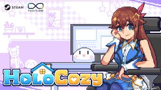 デスクトップ常駐型ゲーム『HoloCozy』ゲーム映像【holo Indie】#ホロインディー #hololive #ホロライブ