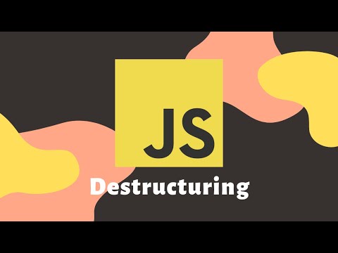 How to use Array or Object Destructuring in es6 JavaScript