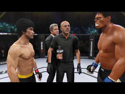 Bruce Lee vs. Orange Hulk - EA Sports UFC 2