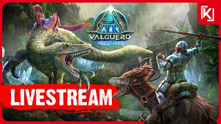 ARK: Survival Ascended - Valguero GRIND! Taming & Building! 🔴 LIVE