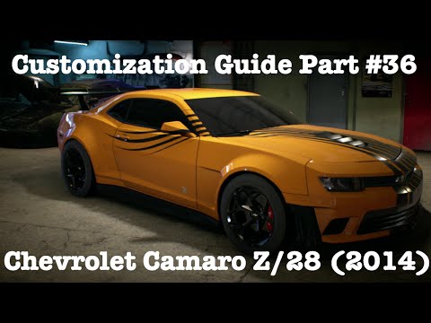 Need For Speed: Chevrolet Camaro Z/28 (2014) - Customization Guide Part 36
