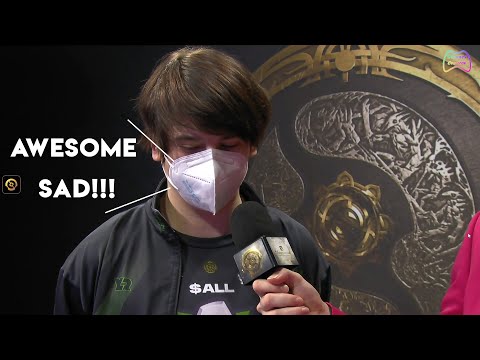 Team alliance felt awesome SAD!!! after losing to T1.The International 2021 T1 vs Alliance.