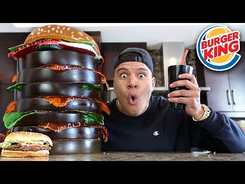 DIY GIANT GUMMY BURGER KING! (200+ LBS WHOPPER) Video