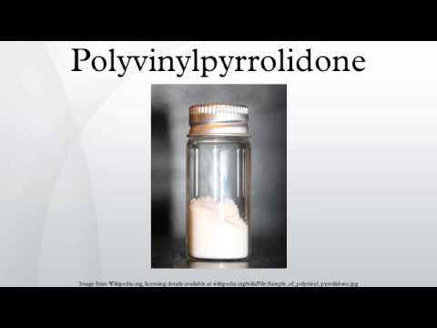 Polyvinylpyrrolidone Pvp K 30