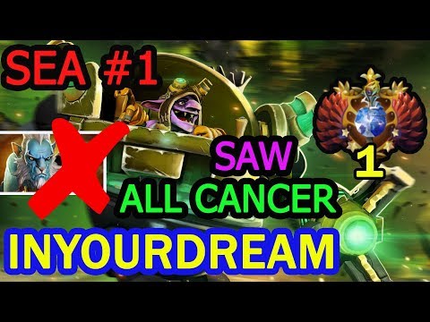 inYourdreaM [Timbersaw] No.1 Rank Destroy All Cancer  |Dota2 7.12