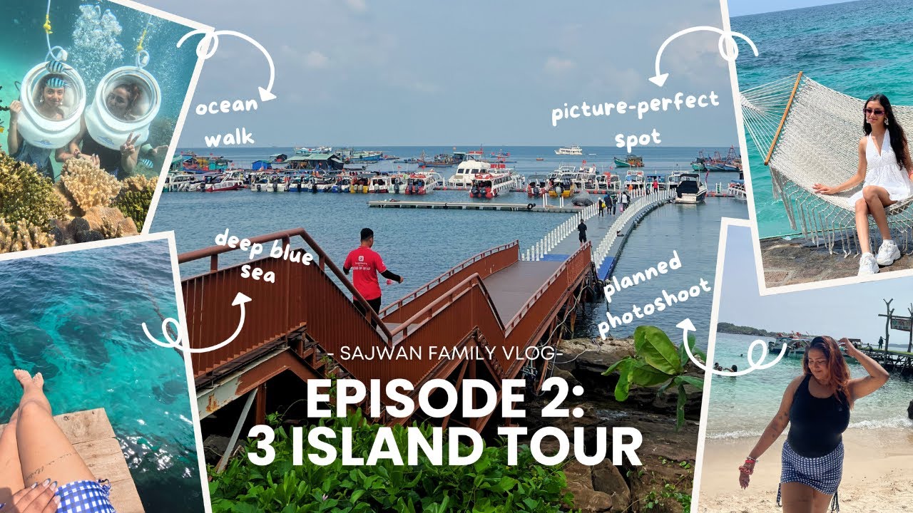 Travelers embark on 3-Islands Adventure tour.