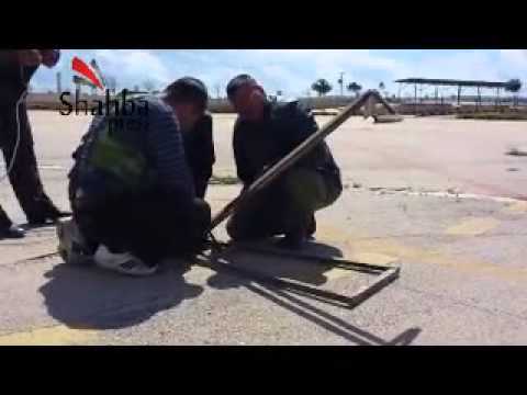 استهداف قوات النظام المتمركزة في قرية الزهراء بواسطة صواريخ محلية الصنع  من قبل كتيبة احفاد عمر