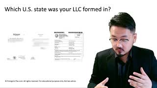 Which U.S. State Was Your LLC Formed In? Form 1120 Filing Requirements