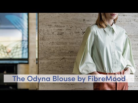 Odyna Blouse Patron de couture video