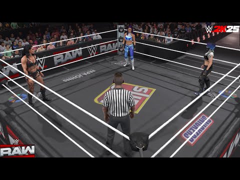 WWE 2K25 - Asuka vs. Bayley vs. Rhea Ripley - Triple Threat