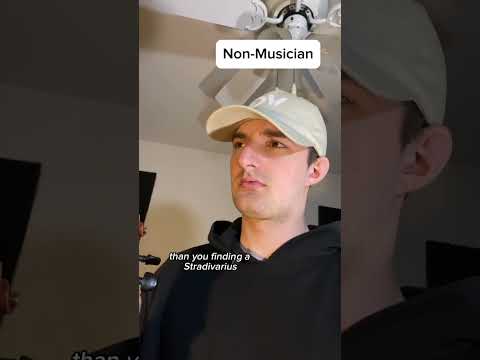 When a Non-Musician finds a "Stradivarius" #shorts