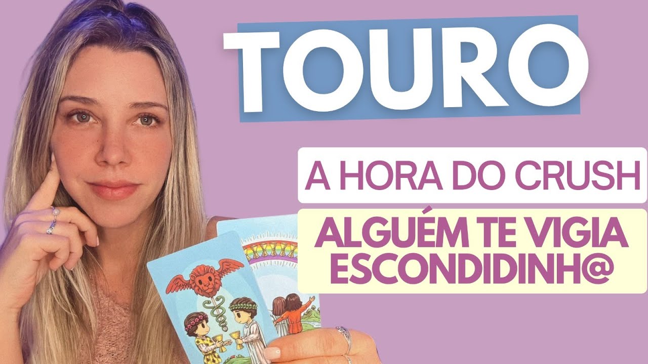 TOURO ♉️ A HORA DO CRUSH ❤️ Morrendo de ciúmes e medo de te perder. O corte foi bem dado