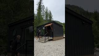 Touring a 374 sq ft Prefab Cottage in the Mountains! #hometour