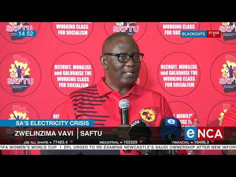 SAFTU to join EFF electricity shutdown
