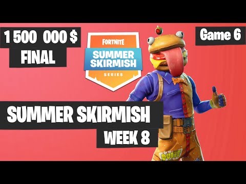 Fortnite Summer Skirmish Week 8 Day 4 Grand Final Game 6 Highlights PAX WEST