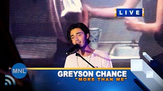 [8K UHD] MORE THAN ME (Greyson Chance) Momentum Live MNL