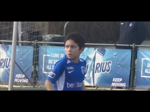 Match Wassim Azzoug avec K.R.C Genk  Nat  Elite U12   (02 2020)