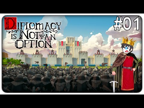 COSTRUIAMO UN GRANDE REGNO PER DIFENDERCI DALLE INVASIONI NEMICHE | Diplomacy is not an option ep.01