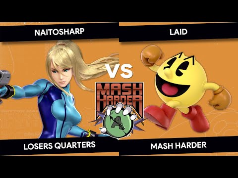 MASH HARDER - naitosharp (ZSS) vs Laid (Pac-Man) - Losers Quarters