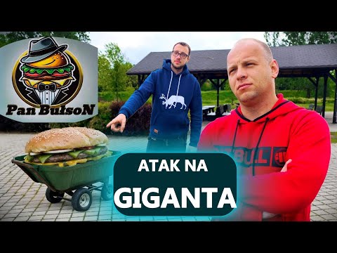 Pan Bułson - Misja: Gigant w pogoni za czasem‼️🤪 #burger #wyzwanie #food #fastfood