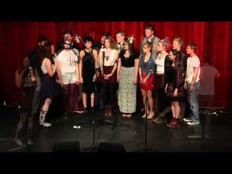 Between the Lines - Senior Mega Mashup (SUNY Geneseo) Spring 2014