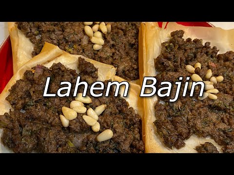 Lebanese Meat Pies - Lahem Bi Ajin!