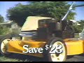 1975 Montgomery Ward Lawnmower Commercial