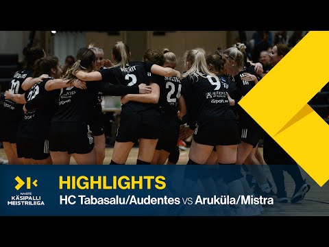 HIGHLIGHTS | HC Tabasalu/Audentes - Aruküla/Mistra | Round 5 | Estonian Champions League 2021/22