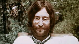 John Lennon &amp; George Harrison interviewed in Rishikesh, India (April 10th, 1968, Restored)