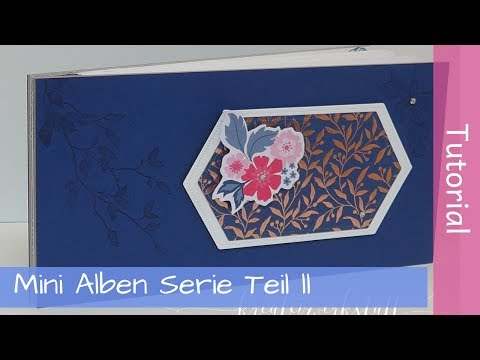 Mini Album Tutorial Series Part 2 - Din Large Album - Stampin' Up!