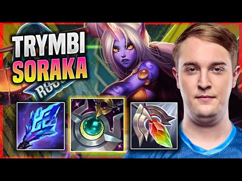 WHEN TRYMBI PLAYS SORAKA SUPPORT! - RGE Trymbi Plays Soraka SUPPORT vs Yuumi! | Season 11
