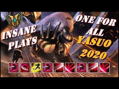 One For All Yasuo Montage #6 - Best Plays One For All 2020 - League Of Legends Best Yasuo Plays 2020