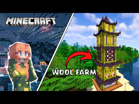 Insane! Epic Wool Farm & Ancient City in Minecraft 1.20!