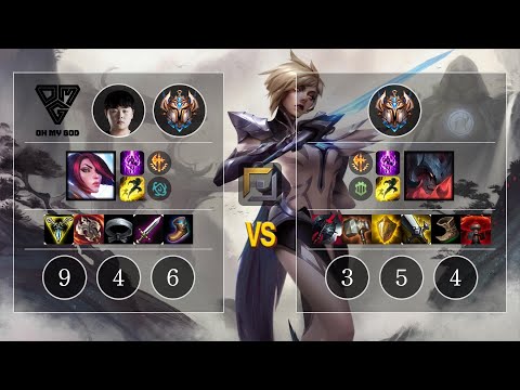 OMG Curse Fiora vs Aatrox Top - KR Challenger Patch 10.11