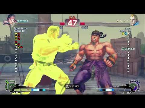 Ryukichikun [Ryu] vs osare [Abel] SSF4 Japanese Online Ranked Matches - TRUE-HD