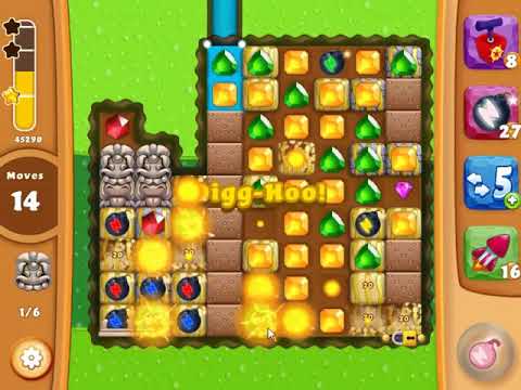 Diamond Digger Saga Level 1854 - NO BOOSTERS | SKILLGAMING ✔️