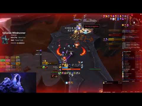 External vs Mythic Sylvanas - Elemental Shaman POV - 14 09 2021
