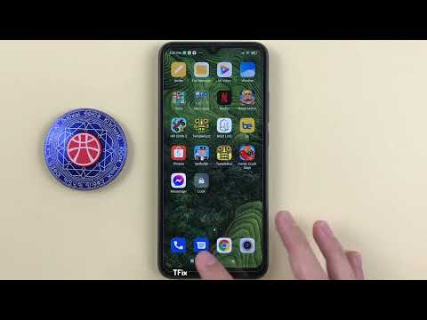 How to change the default home screen on Xiaomi Redmi 9C Android 10