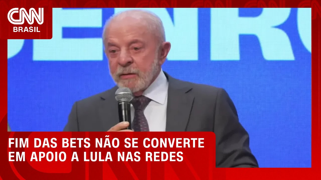 Fim das bets não se converteu em apoio a Lula, diz AP Exata | CNN AGORA
