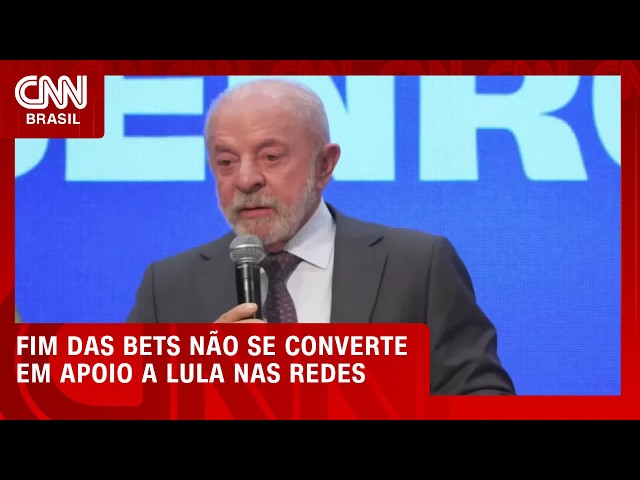 Fim das bets não se converteu em apoio a Lula, diz AP Exata | CNN AGORA