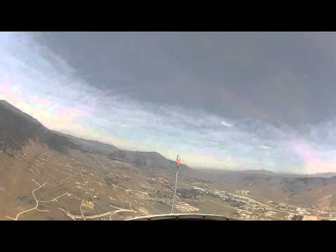 Andre Gliding Over Tehachapi. Skylark North, May 2014.