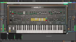 Video thumbnail for Softube Model 77. First sound and demo. by Konstantin Klem